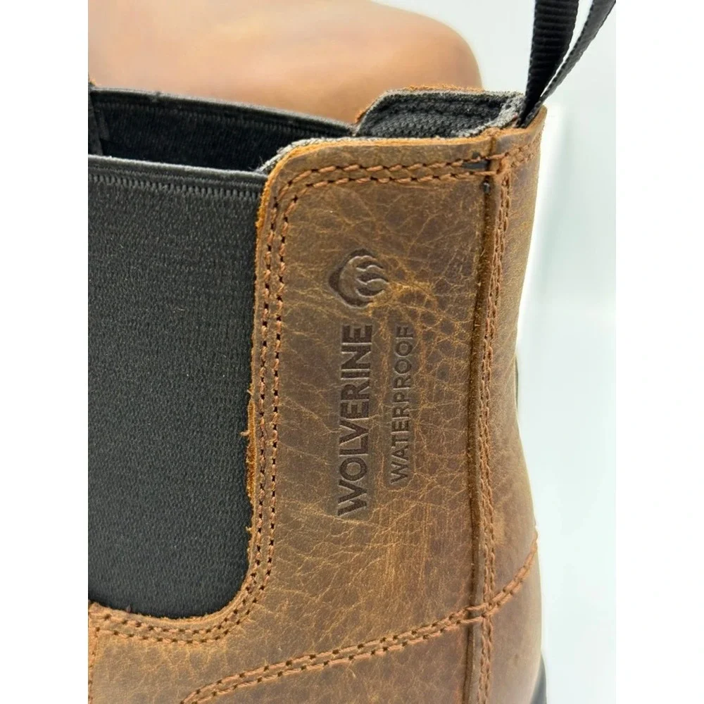 Wolverine W251050 Sudan Brown Steel‎ Toe Carlsbad Slip-On Romeo Work Boot 11M